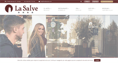 Desktop Screenshot of hotellasalve.com